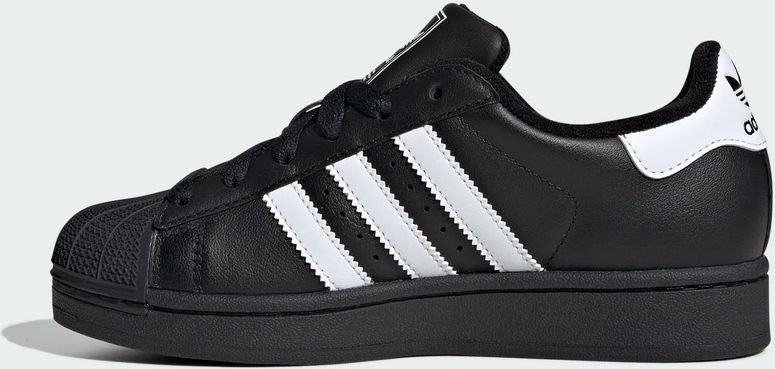 Кроссовки Adidas SUPERSTAR II J CBLACK/FTWWHT/CBLACK детские - 2
