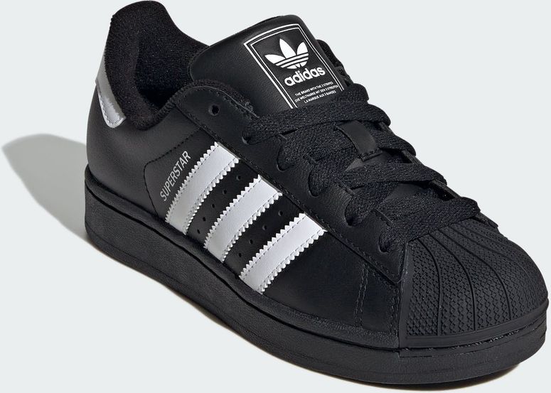 Кроссовки Adidas SUPERSTAR II J CBLACK/FTWWHT/CBLACK детские - 5