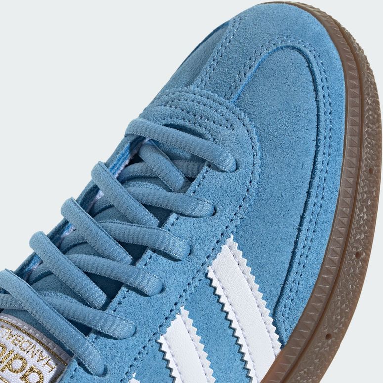 Кроссовки Adidas HANDBALL SPEZIAL J LTBLUE/FTWWHT/GUM5 детские - 8