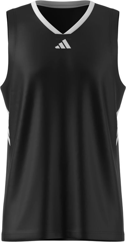 Футболка Adidas 3-STRIPES TANK BLACK/WHITE чоловіча - 1