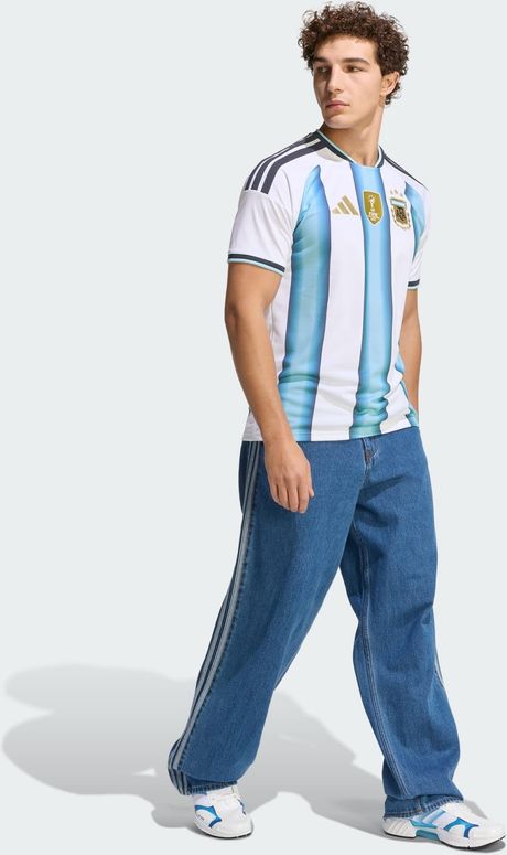 Футболка Adidas AFA H JSY D WHITE/ICEBLU/LTBLUE чоловіча - 2
