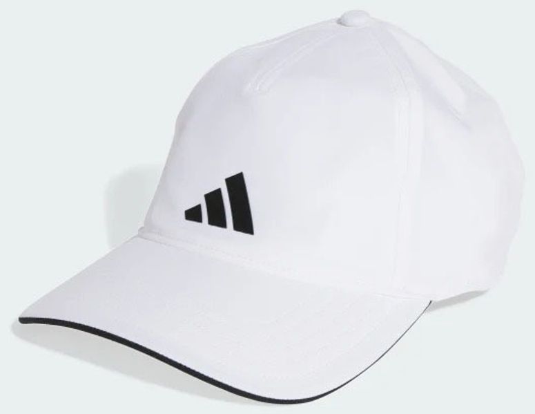 Кепка Adidas BBALL CAP CLIMA WHITE/BLACK/BLACK - 1