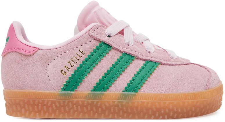 Кроссовки Adidas GAZELLE J CLPINK/COUGRN/BLIPNK для девочки - 1