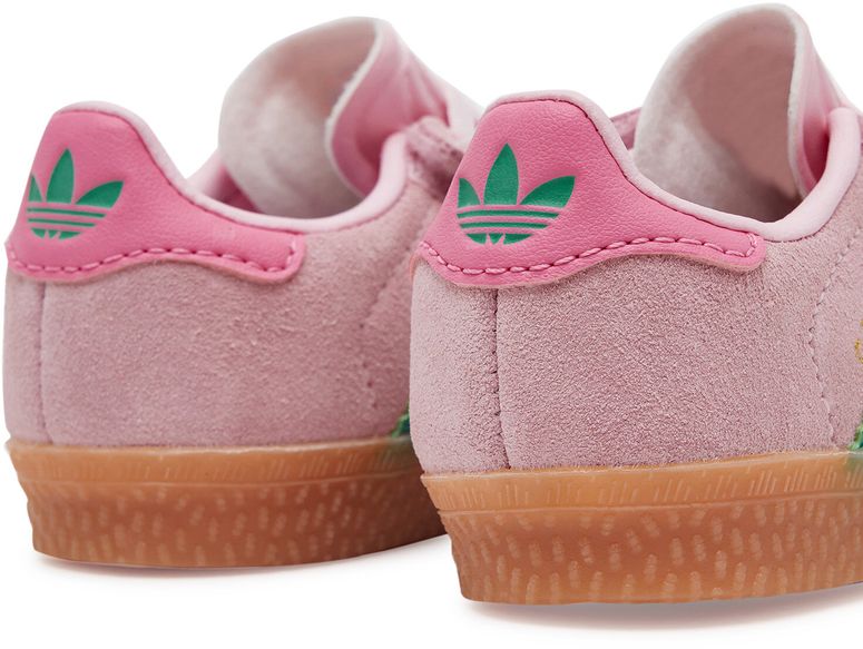 Кроссовки Adidas GAZELLE J CLPINK/COUGRN/BLIPNK для девочки - 5