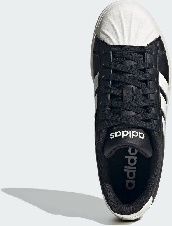 Кроссовки Adidas STREETTALK CBLACK/CWHITE/CBLACK женские - 3