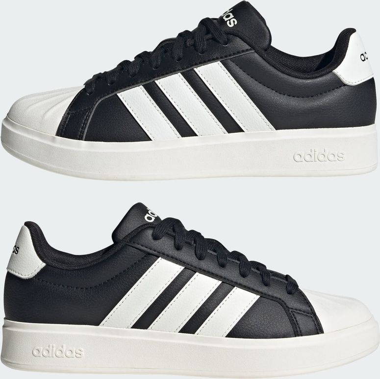 Кроссовки Adidas STREETTALK CBLACK/CWHITE/CBLACK женские - 9