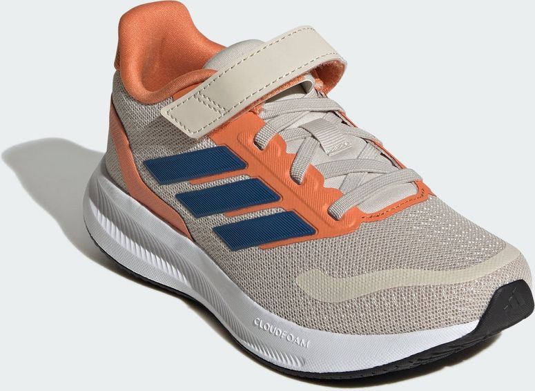 Кроссовки Adidas RUNFALCON 5 EL C ALUMIN/DUPE/DUOR детские - 5