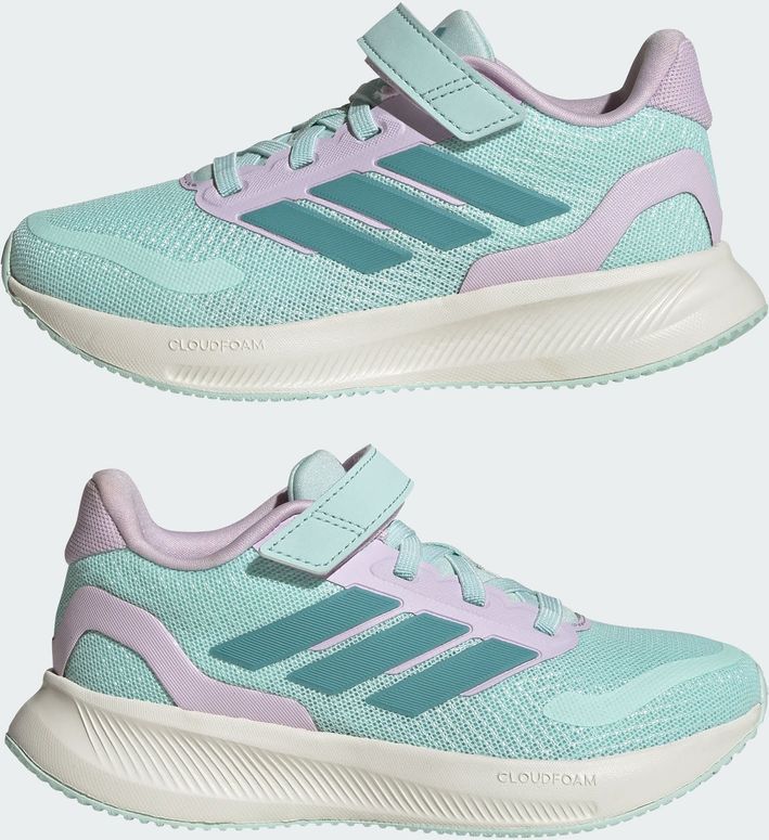 Кроссовки Adidas RUNFALCON 5 EL C для девочки - 9