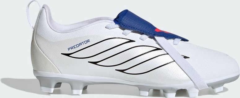 Бутсы Adidas PREDATOR CLUB FT EL FG/MG J FTWWHT/ZEROMT/ROYBLU детские - 1