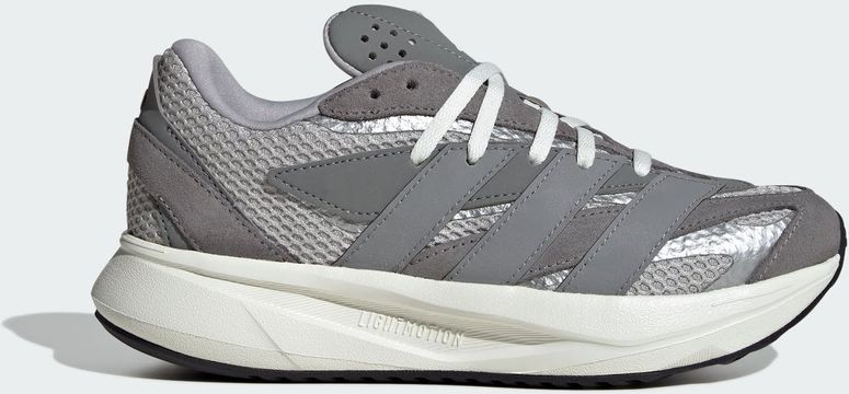 Кроссовки Adidas LIGHTBLAZE J GRETWO/GRETHR/SILVMT детские - 1