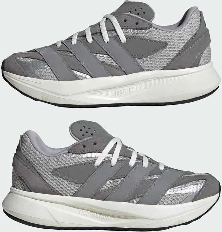 Кроссовки Adidas LIGHTBLAZE J GRETWO/GRETHR/SILVMT детские - 9