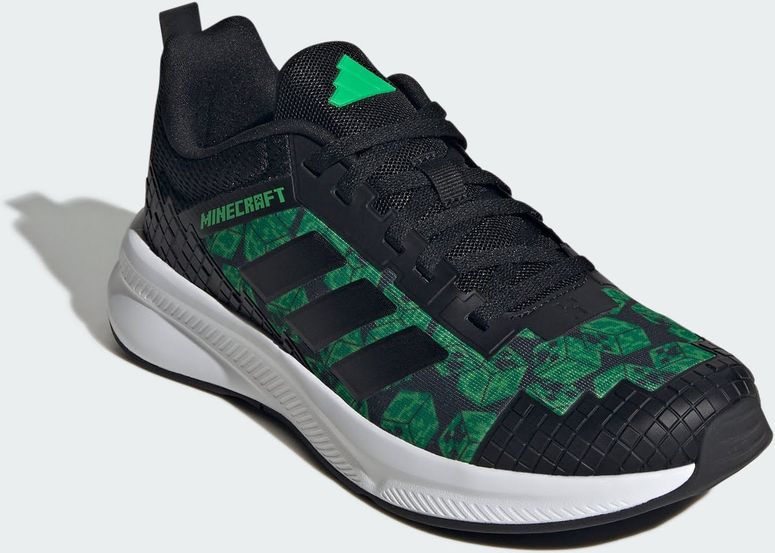 Кроссовки Adidas MINECRAFT FORTARUN J CBLACK/CBLACK/FTWWHT для мальчика - 5