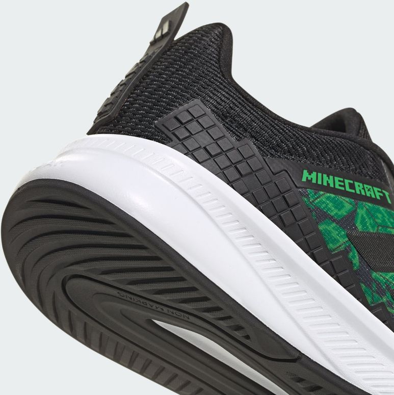 Кроссовки Adidas MINECRAFT FORTARUN J CBLACK/CBLACK/FTWWHT для мальчика - 7
