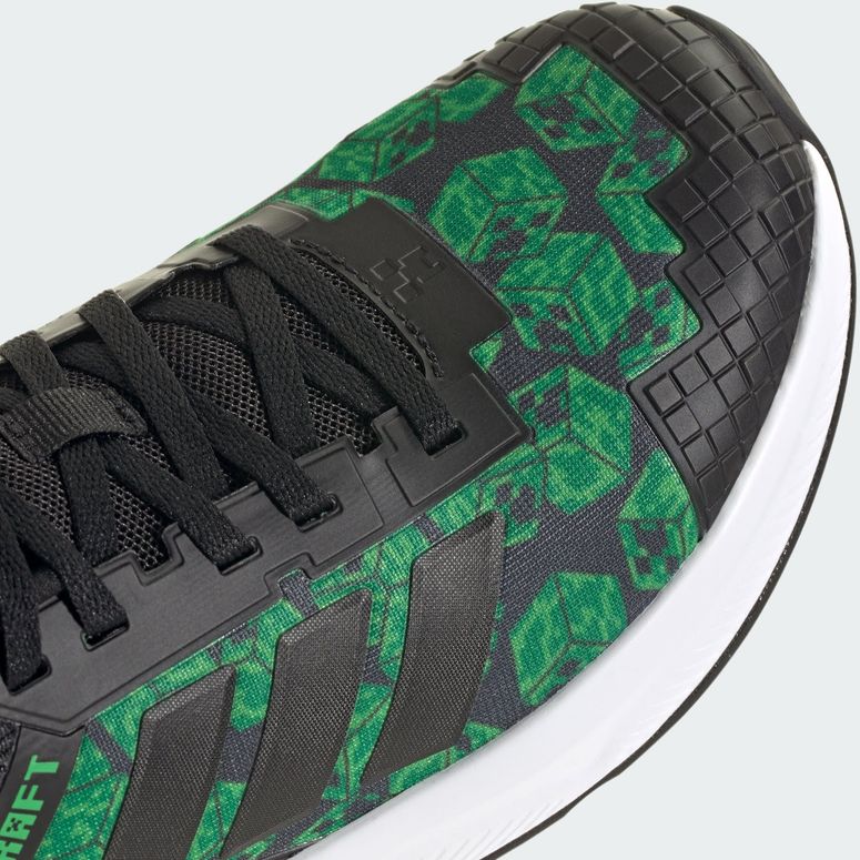 Кроссовки Adidas MINECRAFT FORTARUN J CBLACK/CBLACK/FTWWHT для мальчика - 8