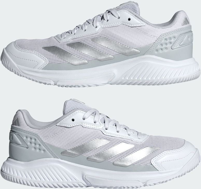Кроссовки Adidas Courtquick Padel W FTWWHT/SILVMT/FTWWHT женские - 9