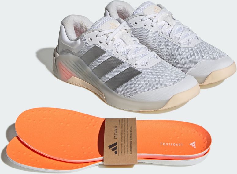 Кроссовки Adidas DROPSET 4 POWER TRAINER W FTWWHT/SILVMT/LUOR женские - 10