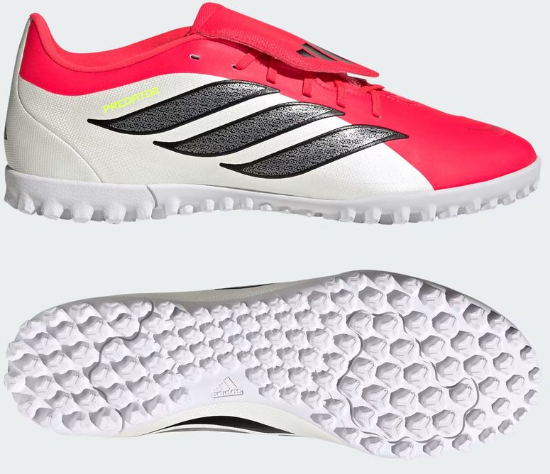 Бутсы Adidas PREDATOR CLUB FT TF LUCRED/CBLACK/FTWWHT мужские - 6