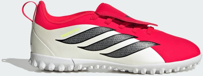 Бутсы Adidas PREDATOR CLUB FT EL TF J LUCRED/CBLACK/FTWWHT детские - 1
