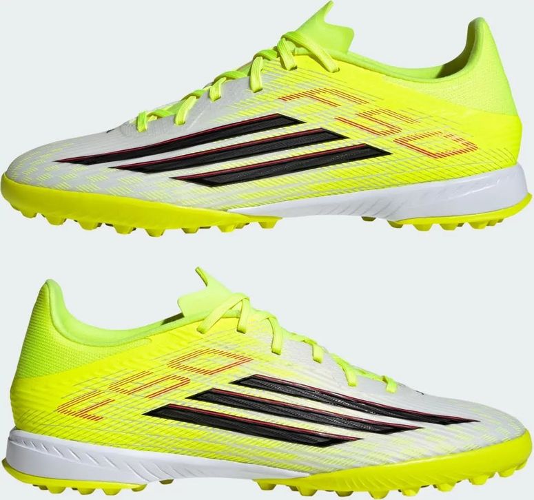 Бутсы Adidas F50 LEAGUE TF TESOYE/CBLACK/LUCRED мужские - 8