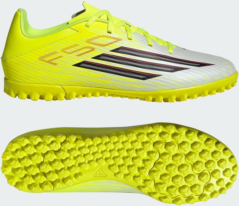 Бутсы Adidas F50 CLUB TF TESOYE/CBLACK/LUCRED мужские - 6