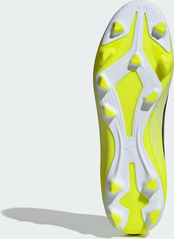 Бутсы Adidas F50 CLUB FG/MG TESOYE/CBLACK/LUCRED мужские - 7