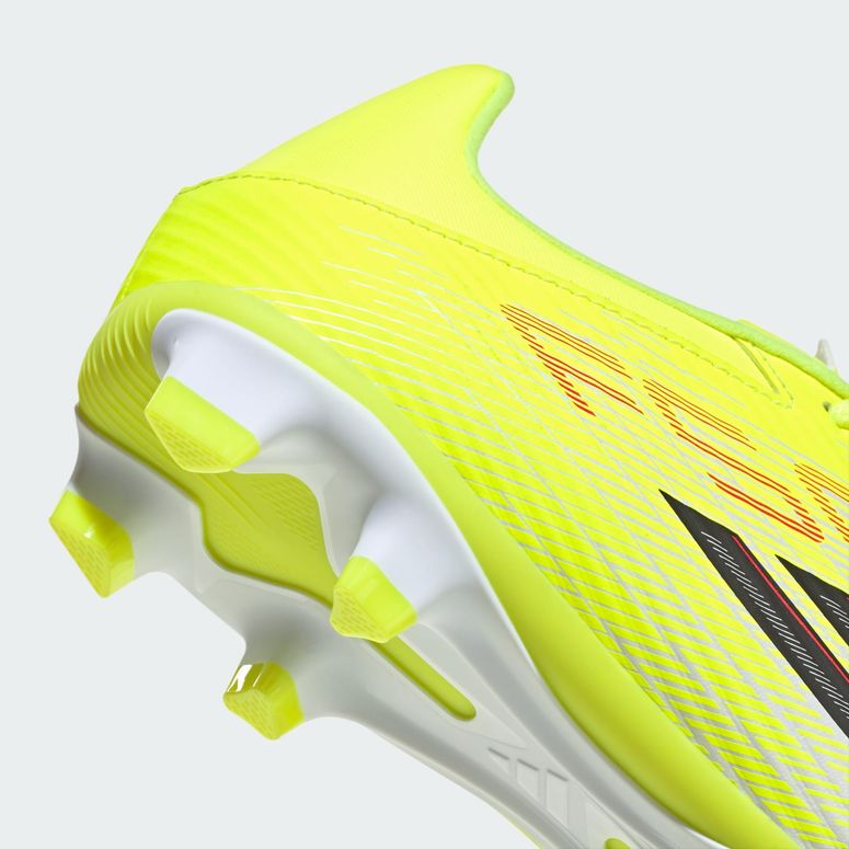 Бутсы Adidas F50 CLUB FG/MG TESOYE/CBLACK/LUCRED мужские - 9