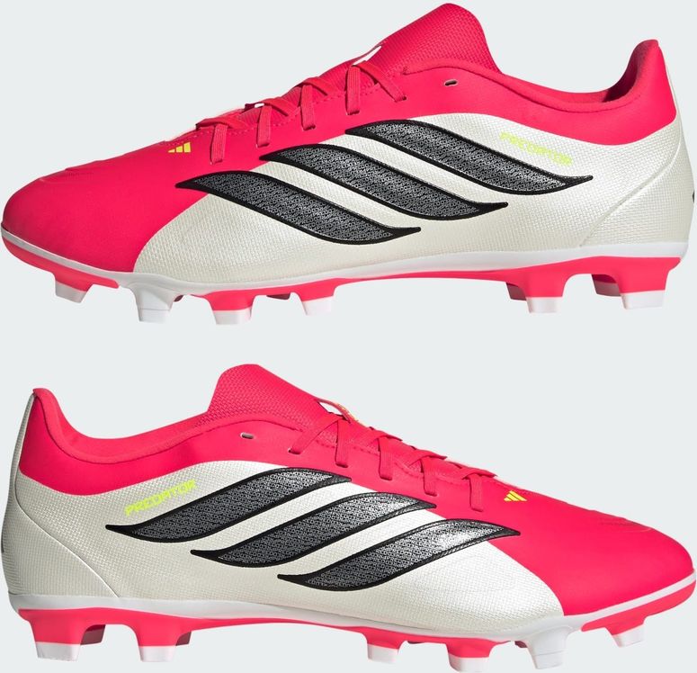 Бутсы Adidas PREDATOR CLUB FG/MG LUCRED/CBLACK/FTWWHT мужские - 5