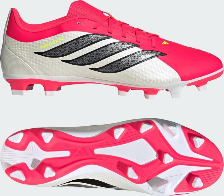 Бутсы Adidas PREDATOR CLUB FG/MG LUCRED/CBLACK/FTWWHT мужские - 6