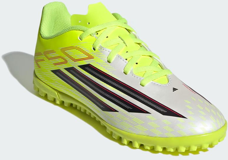 Бутсы Adidas F50 CLUB TF J TESOYE/CBLACK/LUCRED детские - 3