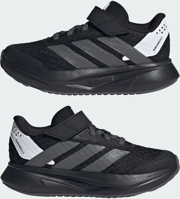 Кроссовки Adidas DURAMO SL2 EL C CBLACK/GREFIV/FTWWHT детские - 9