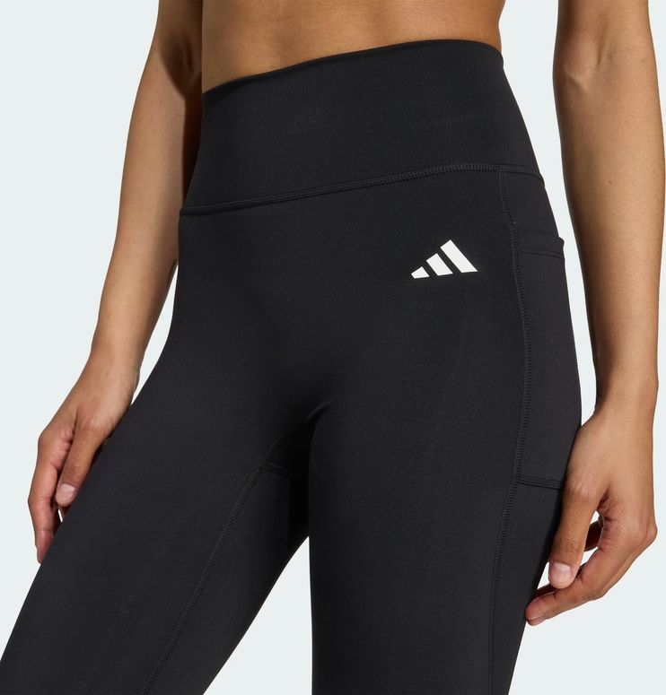 Лосины Adidas OPT POW ESS 7/8 BLACK женские - 3