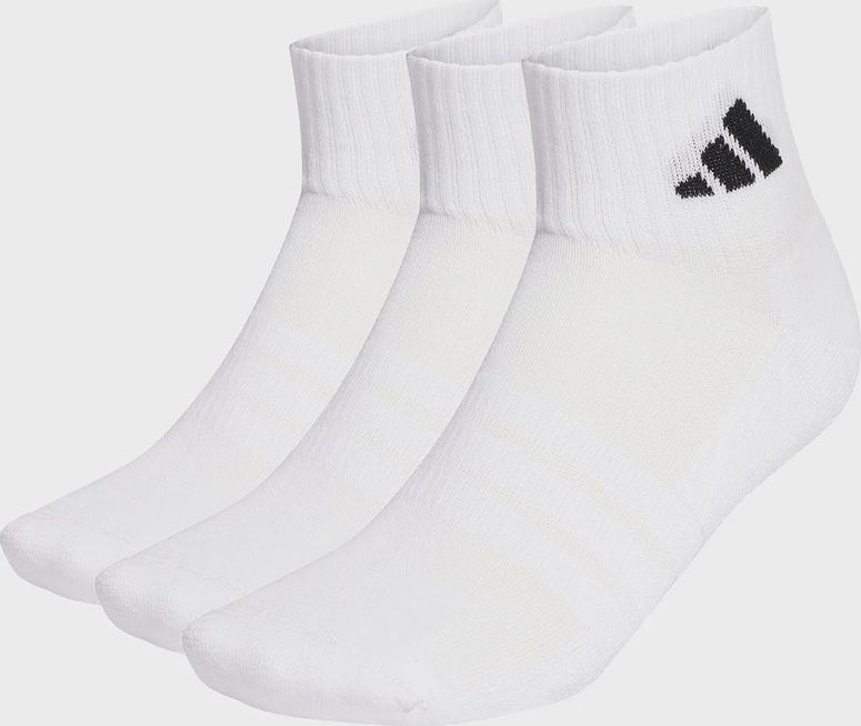 Шкарпетки Adidas C ESS ANK 3P WHITE/WHITE/BLACK - 1