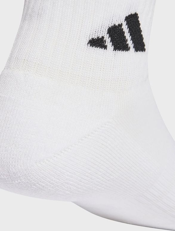 Шкарпетки Adidas C ESS ANK 3P WHITE/WHITE/BLACK - 3