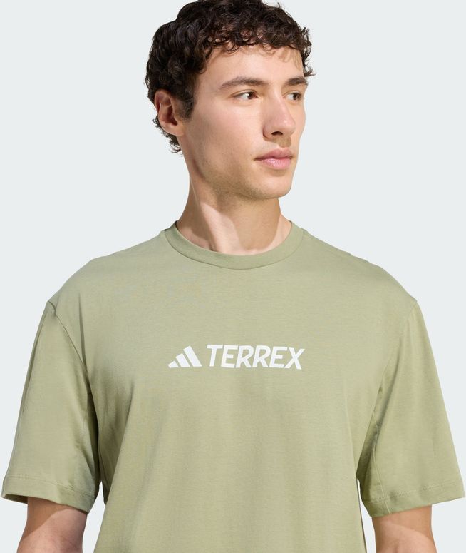 Футболка Adidas TX LOGO TEE TENGRN чоловіча - 5