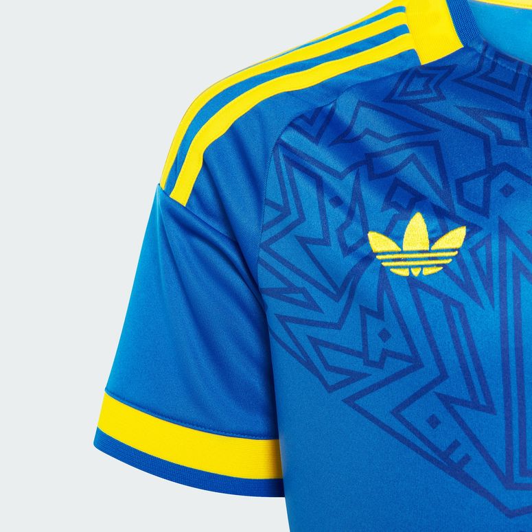 Футболка Adidas UAF A JSY Y GLOBLU дитяча - 3