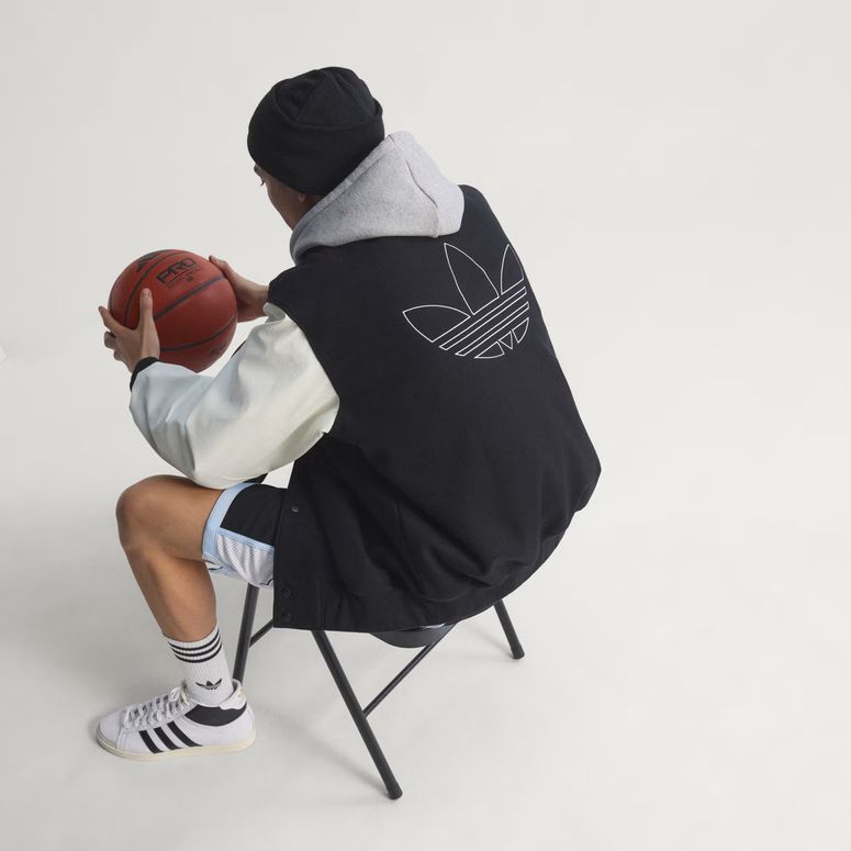 Джемпер Adidas VARISTY JKT BLACK мужской - 10