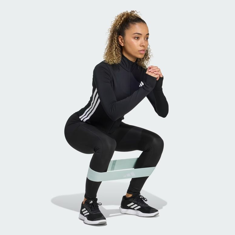 Джемпер Adidas WE JKT 3S BLACK/WHITE женский - 5