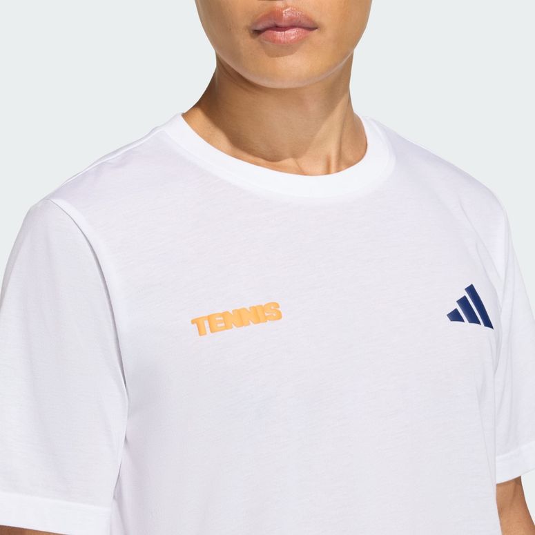 Футболка Adidas M HOT EGG G T WHITE чоловіча - 2