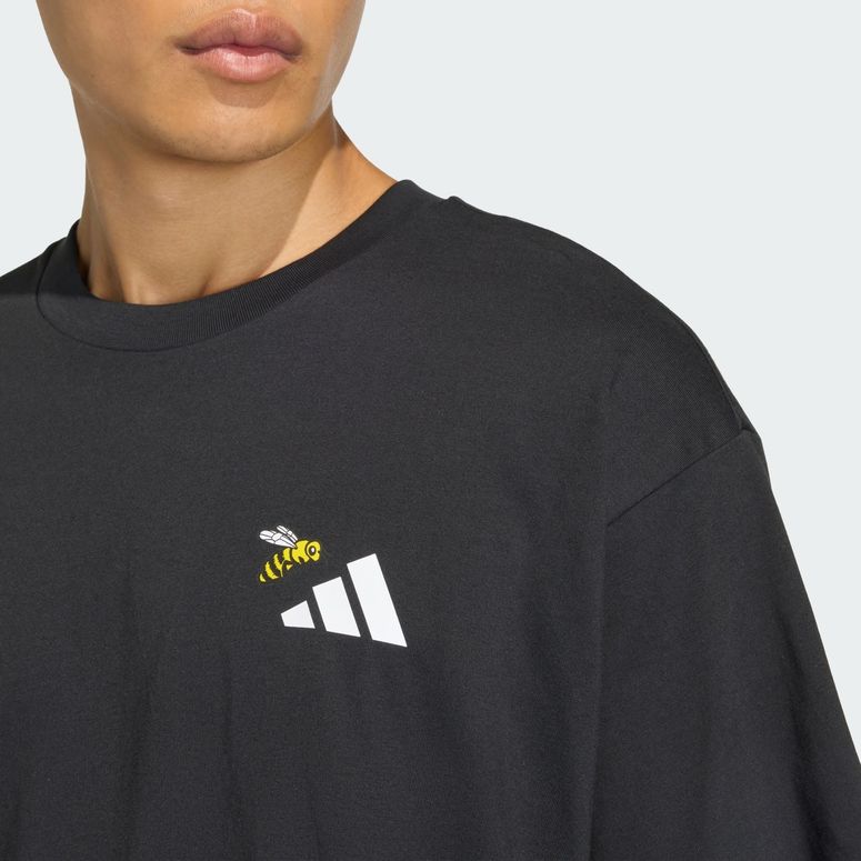 Футболка Adidas U NATURE G T BLACK чоловіча - 3