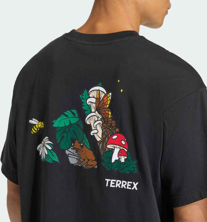 Футболка Adidas U NATURE G T BLACK чоловіча - 4