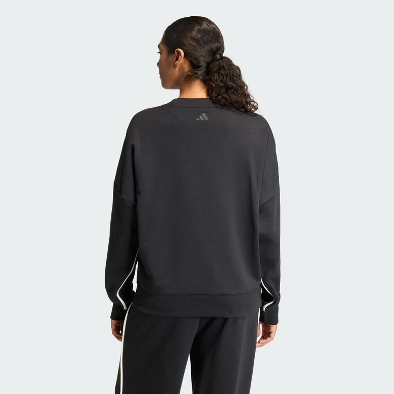 Джемпер Adidas W CP CRW BLACK/OWHITE женский - 2