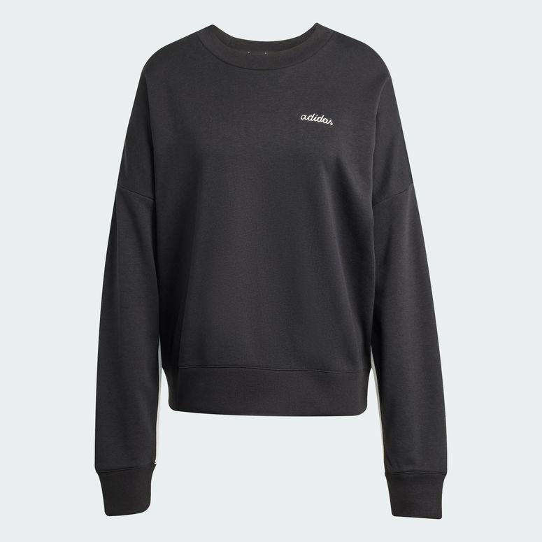 Джемпер Adidas W CP CRW BLACK/OWHITE женский - 6