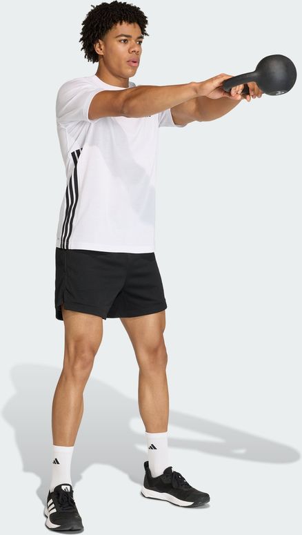 Футболка Adidas WE FR 3S T WHITE/BLACK чоловіча - 3