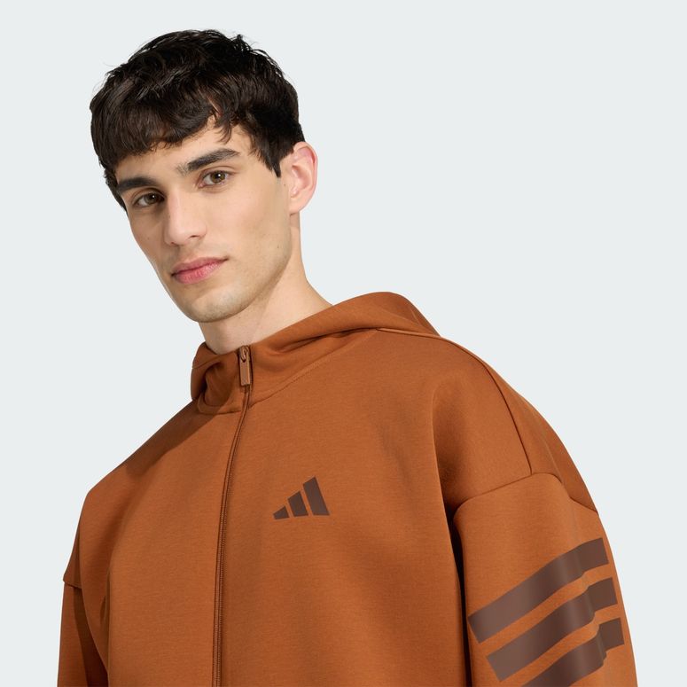 Джемпер Adidas M FI 3S FZ DUBR мужской - 3
