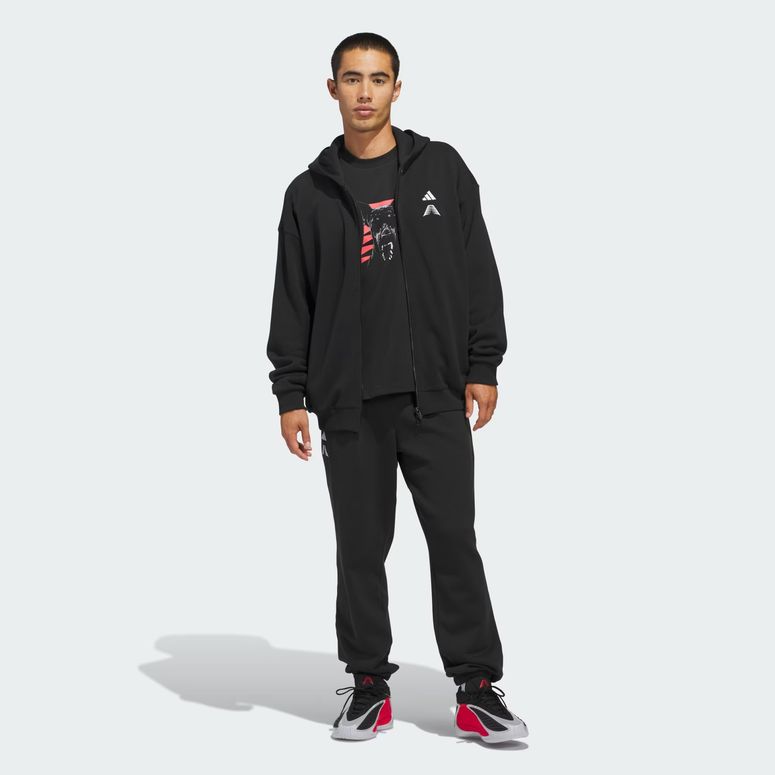 Джемпер Adidas ANTED FZ HOODY BLACK чоловічий - 7