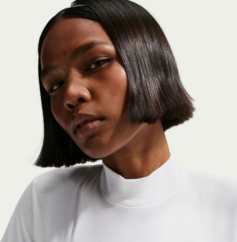 Футболка Nike W NSW TEE LS NK CHLL KNT MOCK женская - 3