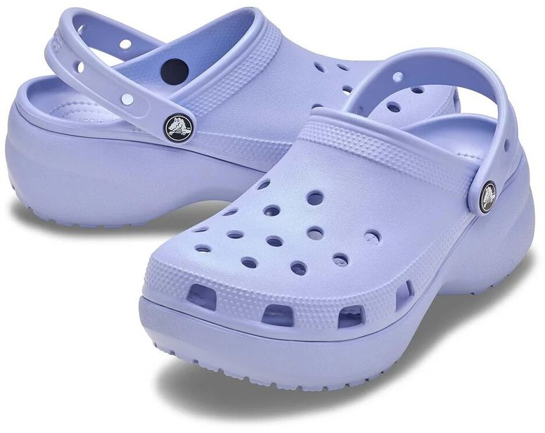 Сабо CROCS Classic Platform Clog W Blue Hz женское - 4