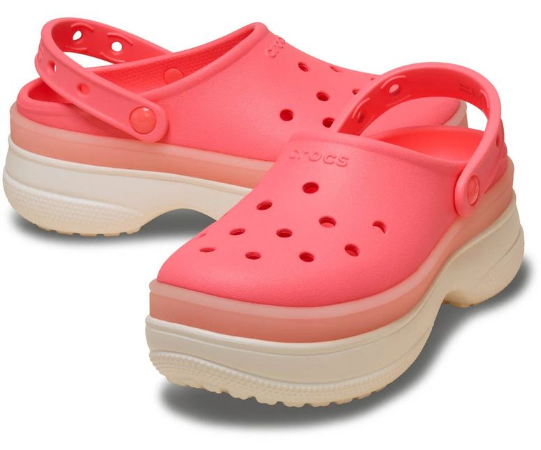 Сабо CROCS Classic Frosted Stacked Clog Gua женское - 3