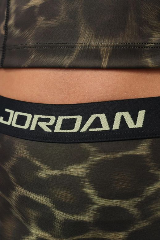 Лосины Jordan W J SPT DF HR 5IN SHRT AOP женские - 5