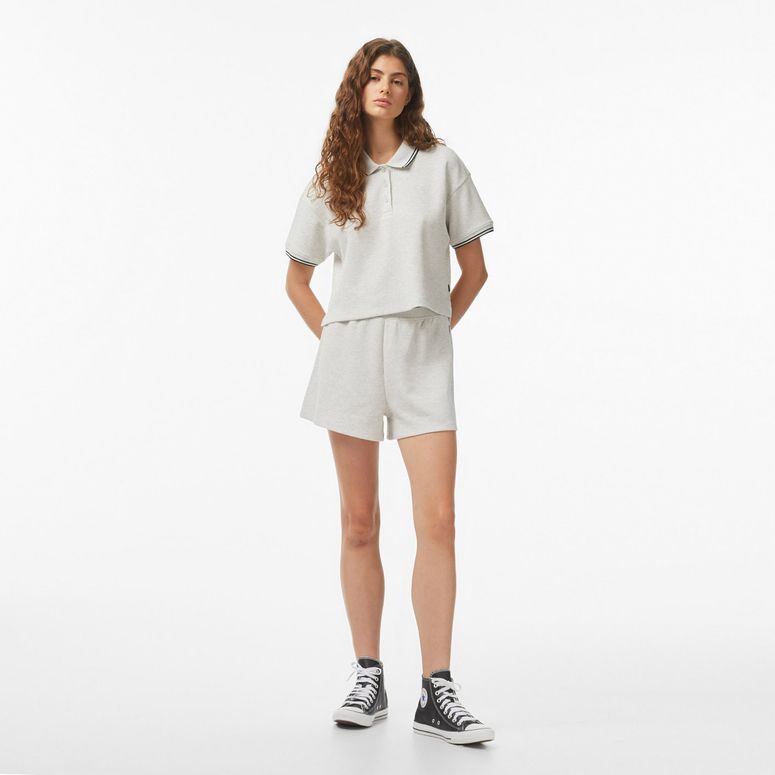 Футболка Converse SPORTY CROP FIT WAFFLE POLO жіноча - 3